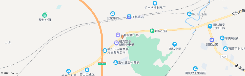 惠州沥林汽车站_公交站地图_惠州公交_妙搜公交查询2024