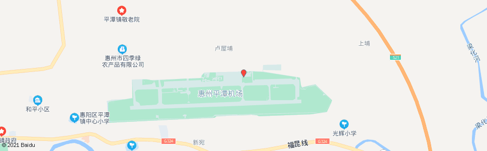 惠州惠州机场航站楼_公交站地图_惠州公交_妙搜公交查询2024