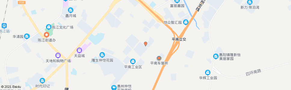 惠州平南工业区_公交站地图_惠州公交_妙搜公交查询2024