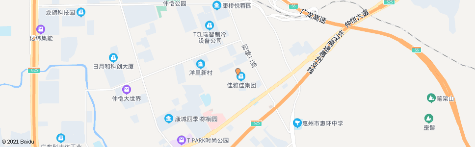 惠州城市理想_公交站地图_惠州公交_妙搜公交查询2024