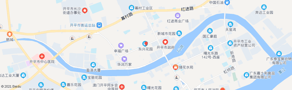 江门购物街站_公交站地图_江门公交_妙搜公交查询2024