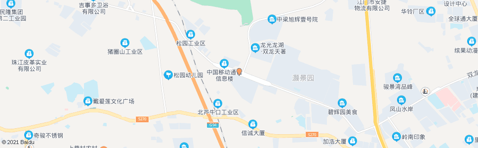 江门瑶村工业园_公交站地图_江门公交_妙搜公交查询2024