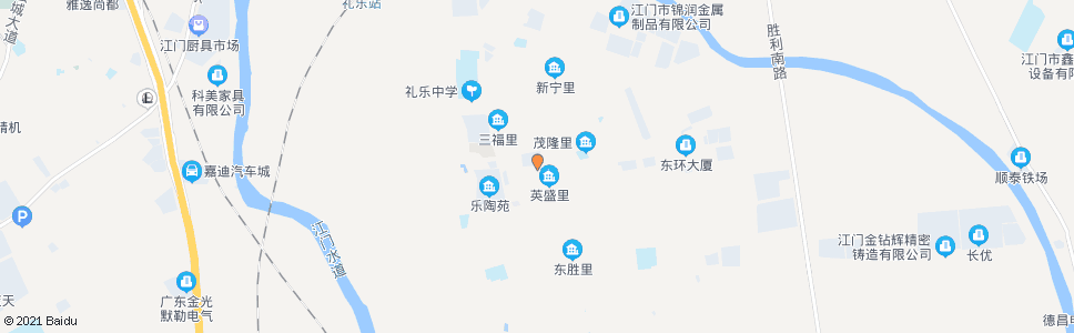 江门乐中市场_公交站地图_江门公交_妙搜公交查询2024