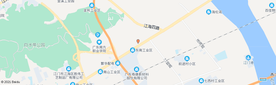 江门东南市场_公交站地图_江门公交_妙搜公交查询2024