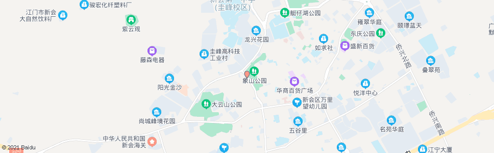 江门城西一路(新会旧车站)_公交站地图_江门公交_妙搜公交查询2024