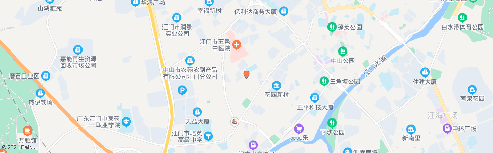 江门财政局2_公交站地图_江门公交_妙搜公交查询2024