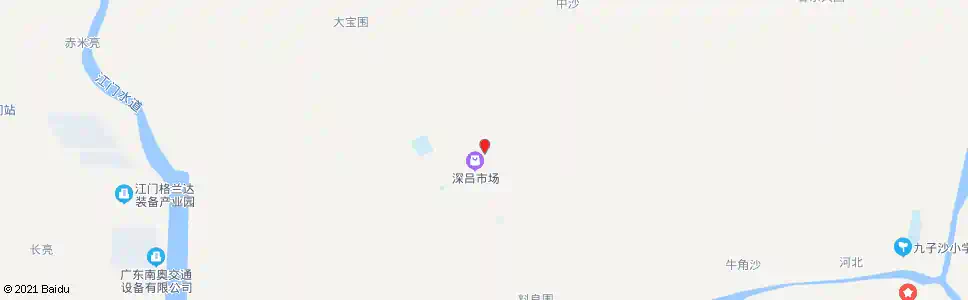 江门深吕市场_公交站地图_江门公交_妙搜公交查询2024