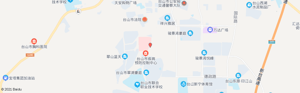 江门新昌中医院站_公交站地图_江门公交_妙搜公交查询2024