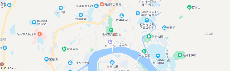 梅州电视台_公交站地图_梅州公交_妙搜公交查询2024