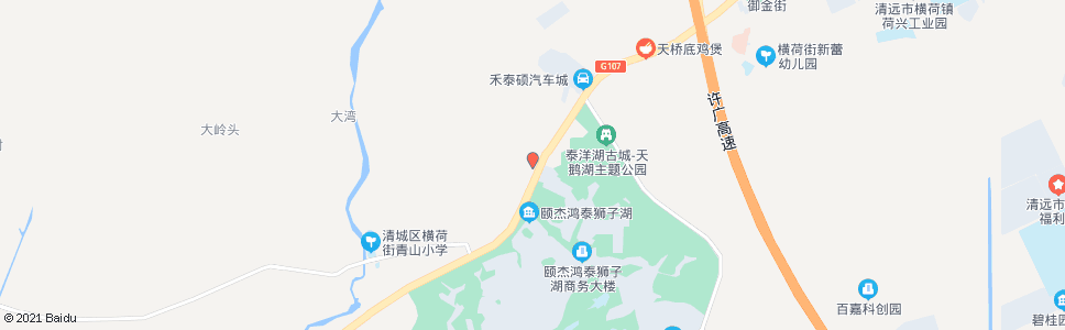 清远青山加油站_公交站地图_清远公交_妙搜公交查询2024