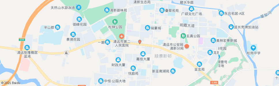 清远清新工商局_公交站地图_清远公交_妙搜公交查询2024