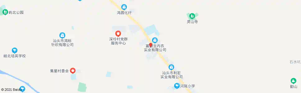 汕头新桥村_公交站地图_汕头公交_妙搜公交查询2024