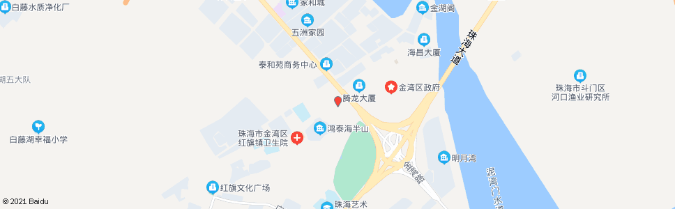 珠海富红苑_公交站地图_珠海公交_妙搜公交查询2024