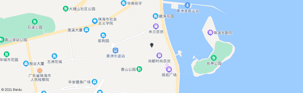 珠海乐园路_公交站地图_珠海公交_妙搜公交查询2024