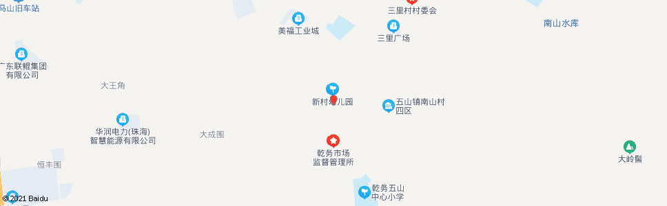 珠海沙龙新村_公交站地图_珠海公交_妙搜公交查询2024