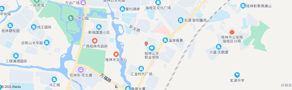 桂林大律街_公交站地图_桂林公交_妙搜公交查询2024