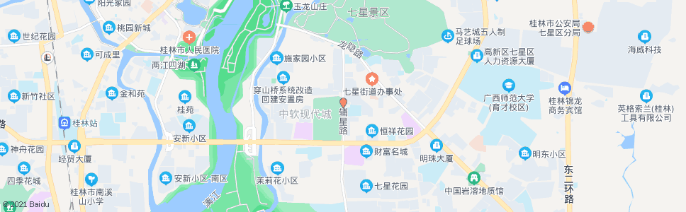 桂林辅星路_公交站地图_桂林公交_妙搜公交查询2024