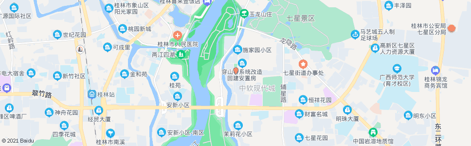 桂林梨园路_公交站地图_桂林公交_妙搜公交查询2024