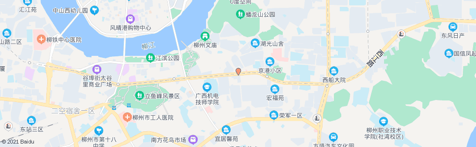柳州柳汽公司_公交站地图_柳州公交_妙搜公交查询2024