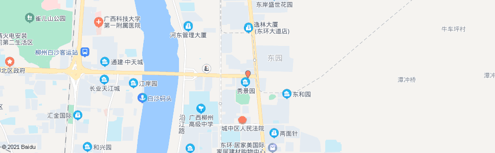 柳州河东路_公交站地图_柳州公交_妙搜公交查询2024