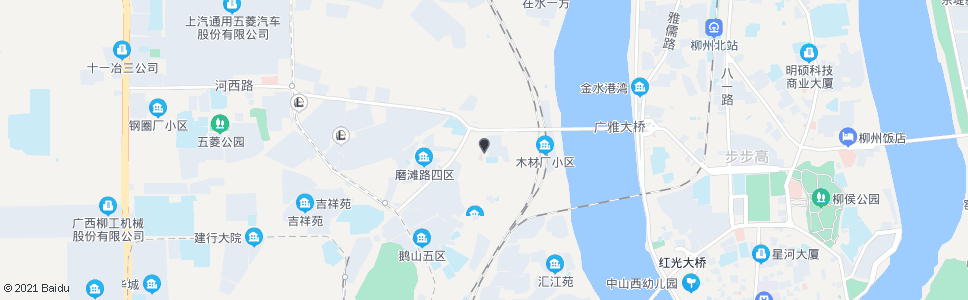柳州红桥一区_公交站地图_柳州公交_妙搜公交查询2024