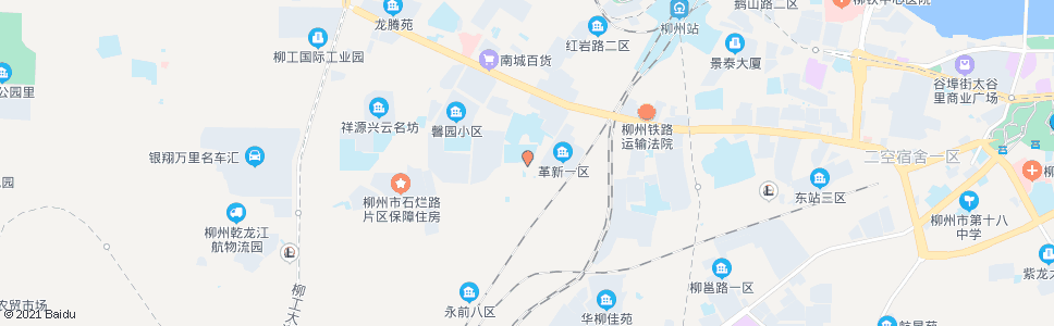 柳州石烂路东_公交站地图_柳州公交_妙搜公交查询2024