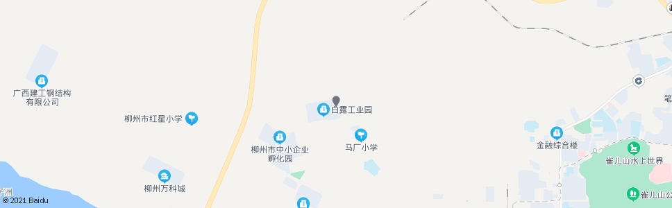 柳州山城啤酒公司_公交站地图_柳州公交_妙搜公交查询2024