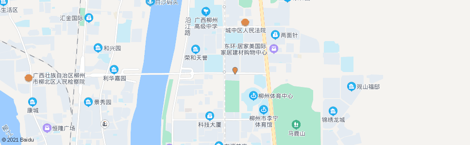 柳州高新三路东_公交站地图_柳州公交_妙搜公交查询2024