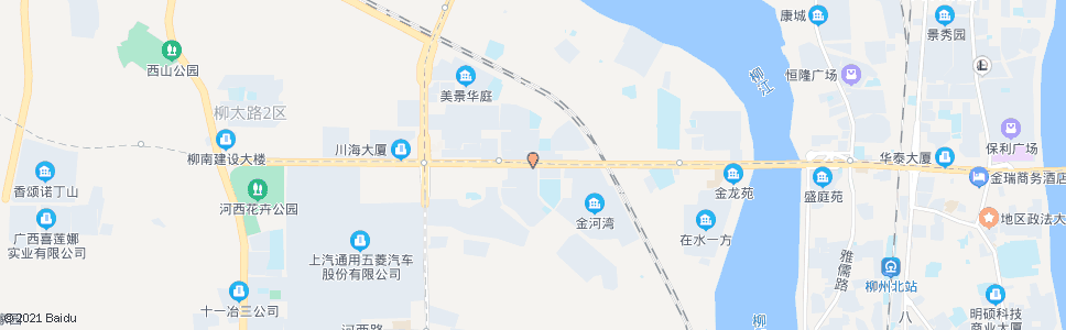 柳州潭中西路_公交站地图_柳州公交_妙搜公交查询2024
