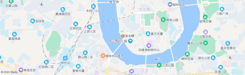 柳州西来寺_公交站地图_柳州公交_妙搜公交查询2024