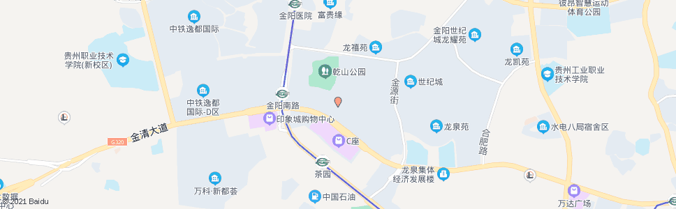贵阳福州街_公交站地图_贵阳公交_妙搜公交查询2024