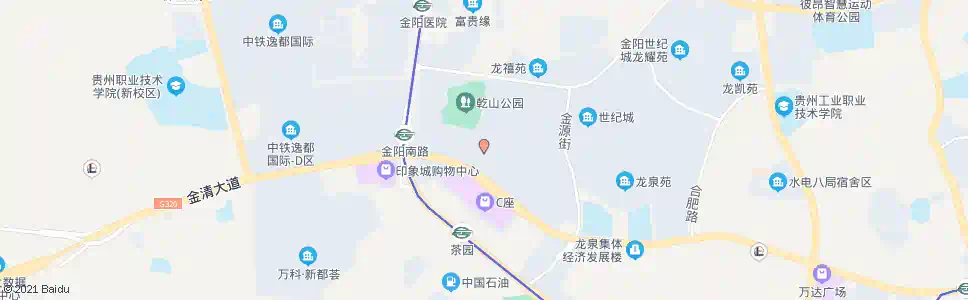 贵阳福州街_公交站地图_贵阳公交_妙搜公交查询2024