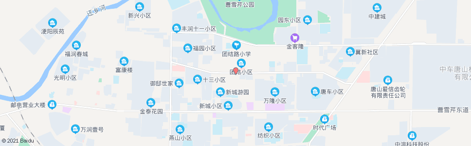 唐山八小区_公交站地图_唐山公交_妙搜公交查询2024
