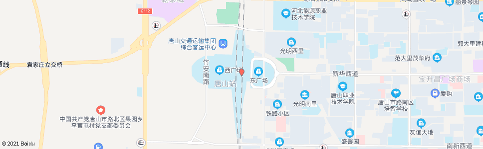 唐山车站路口_公交站地图_唐山公交_妙搜公交查询2024