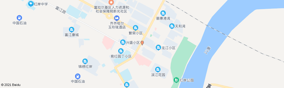 齐齐哈尔龙江市场_公交站地图_齐齐哈尔公交_妙搜公交查询2024
