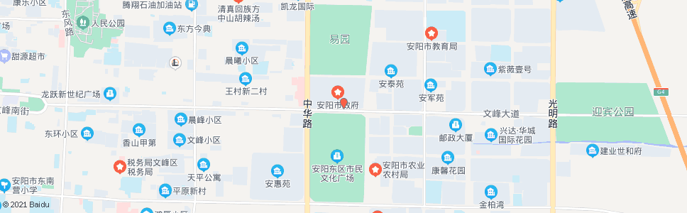 安阳电大_公交站地图_安阳公交_妙搜公交查询2024