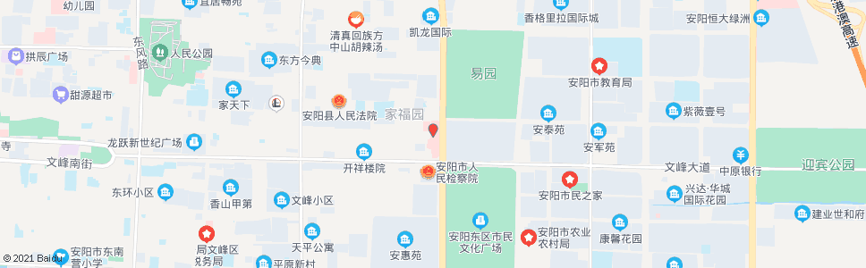 安阳六医院_公交站地图_安阳公交_妙搜公交查询2024