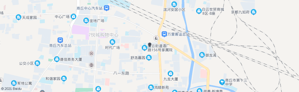 商丘市六中_公交站地图_商丘公交_妙搜公交查询2024