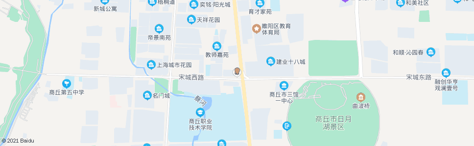 商丘搪瓷厂(中州路)_公交站地图_商丘公交_妙搜公交查询2024