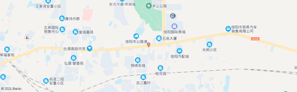 信阳金三角_公交站地图_信阳公交_妙搜公交查询2024