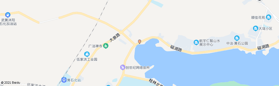 黄石青湖(磁湖路)_公交站地图_黄石公交_妙搜公交查询2024