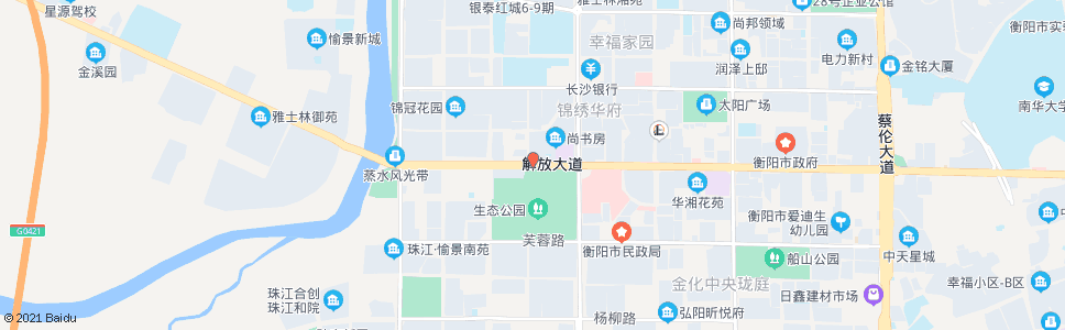 衡阳连卡福广场_公交站地图_衡阳公交_妙搜公交查询2024