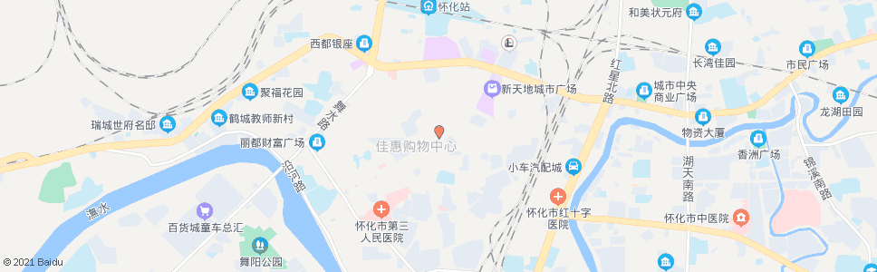 怀化邮政局(鹤州路)_公交站地图_怀化公交_妙搜公交查询2024