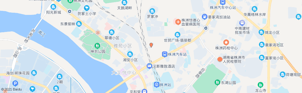 株洲上月塘_公交站地图_株洲公交_妙搜公交查询2024