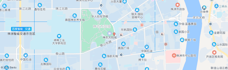 株洲财校_公交站地图_株洲公交_妙搜公交查询2024