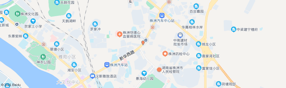 株洲荷叶塘_公交站地图_株洲公交_妙搜公交查询2024