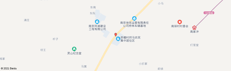 南京捋马小区_公交站地图_南京公交_妙搜公交查询2024