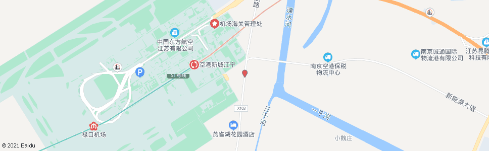 南京机场路_公交站地图_南京公交_妙搜公交查询2024