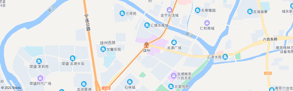 南京雄州街道_公交站地图_南京公交_妙搜公交查询2024