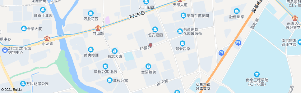 南京科健路_公交站地图_南京公交_妙搜公交查询2024